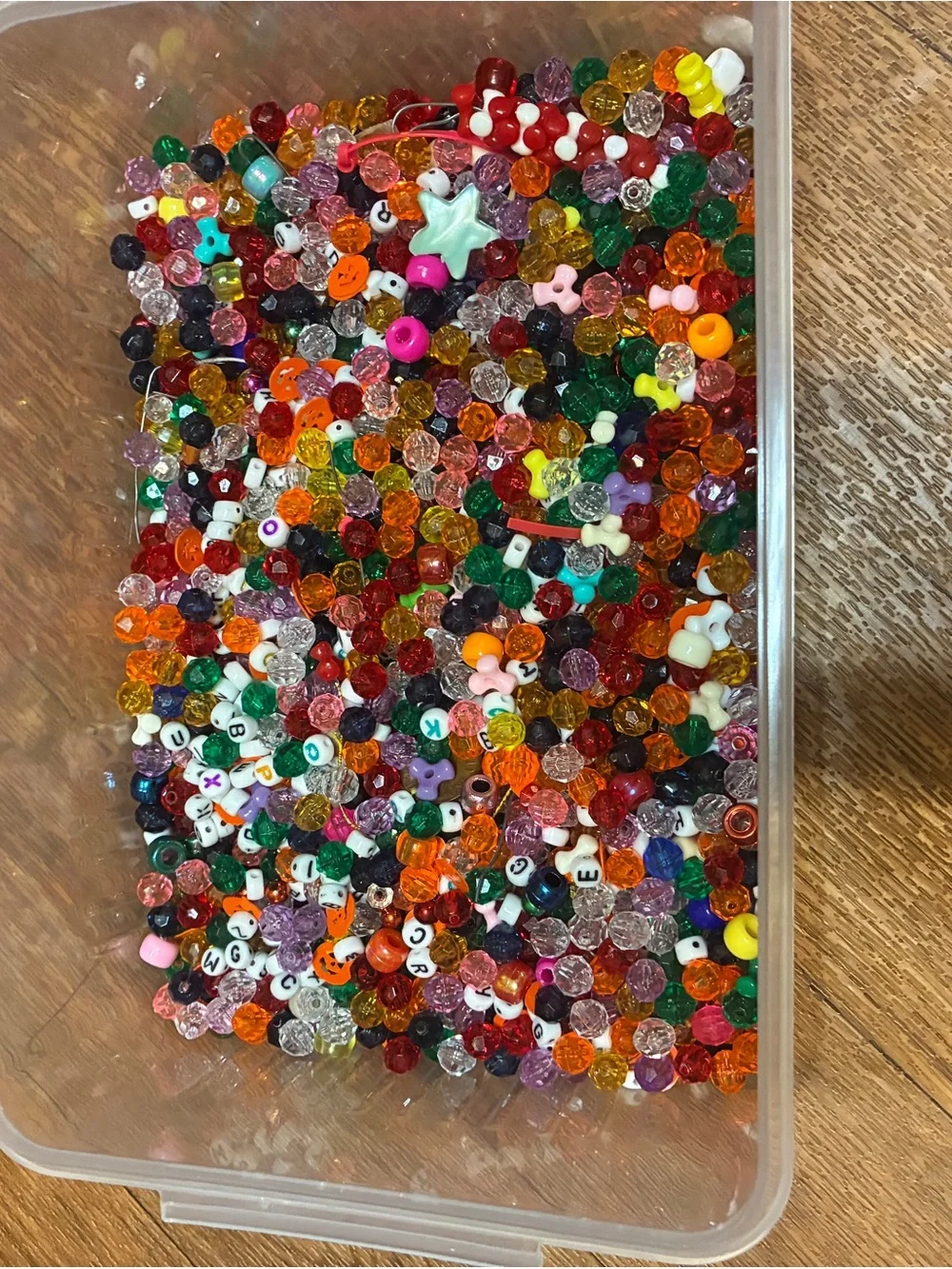 Assorted Multi-Color Craft Beads for Accessory Making